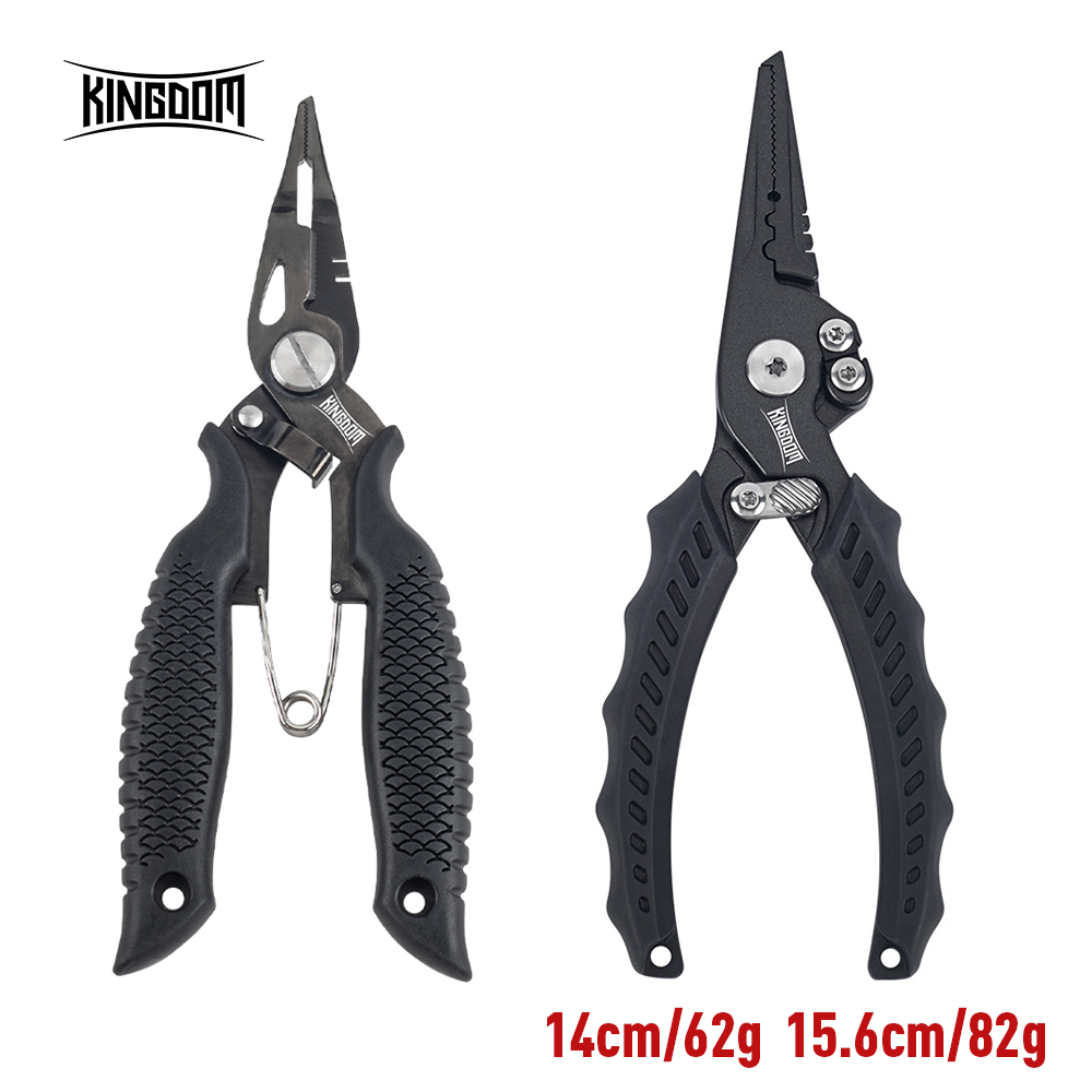 Fishing Hook Stainless Steel - Kingdom Fishing Pliers Multifunctional Split Ring
