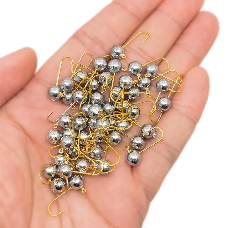 OUTKIT 10pcs Mini Jig Head Hoo - огляд і ціна Fishing Hook Barbless