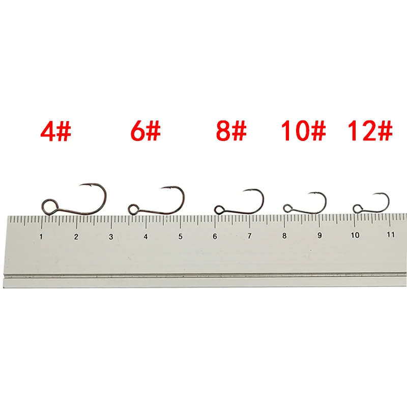OUTKIT 12pcs for Fishing Lure  - огляд і ціна Fishing Hook Barbless