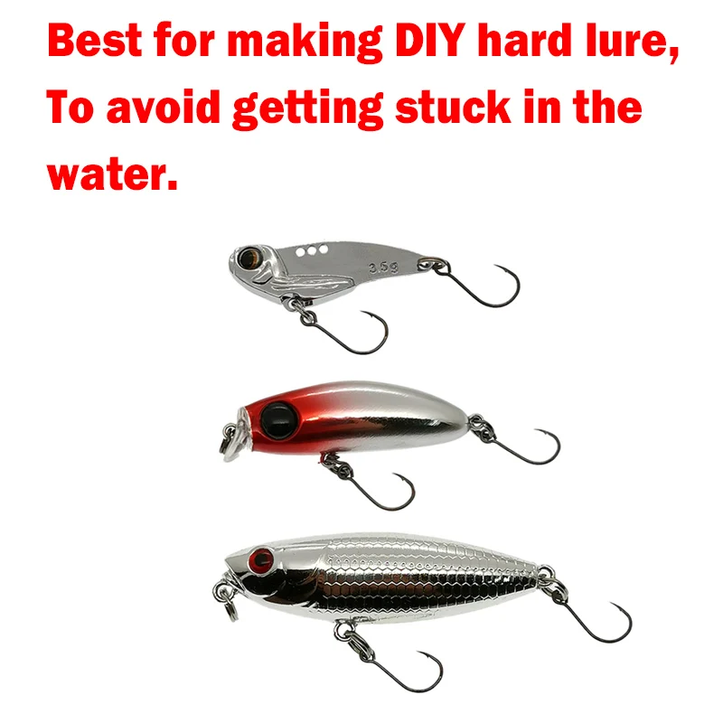 OUTKIT 12pcs for Fishing Lure  - огляд і ціна Fishing Hook Barbless