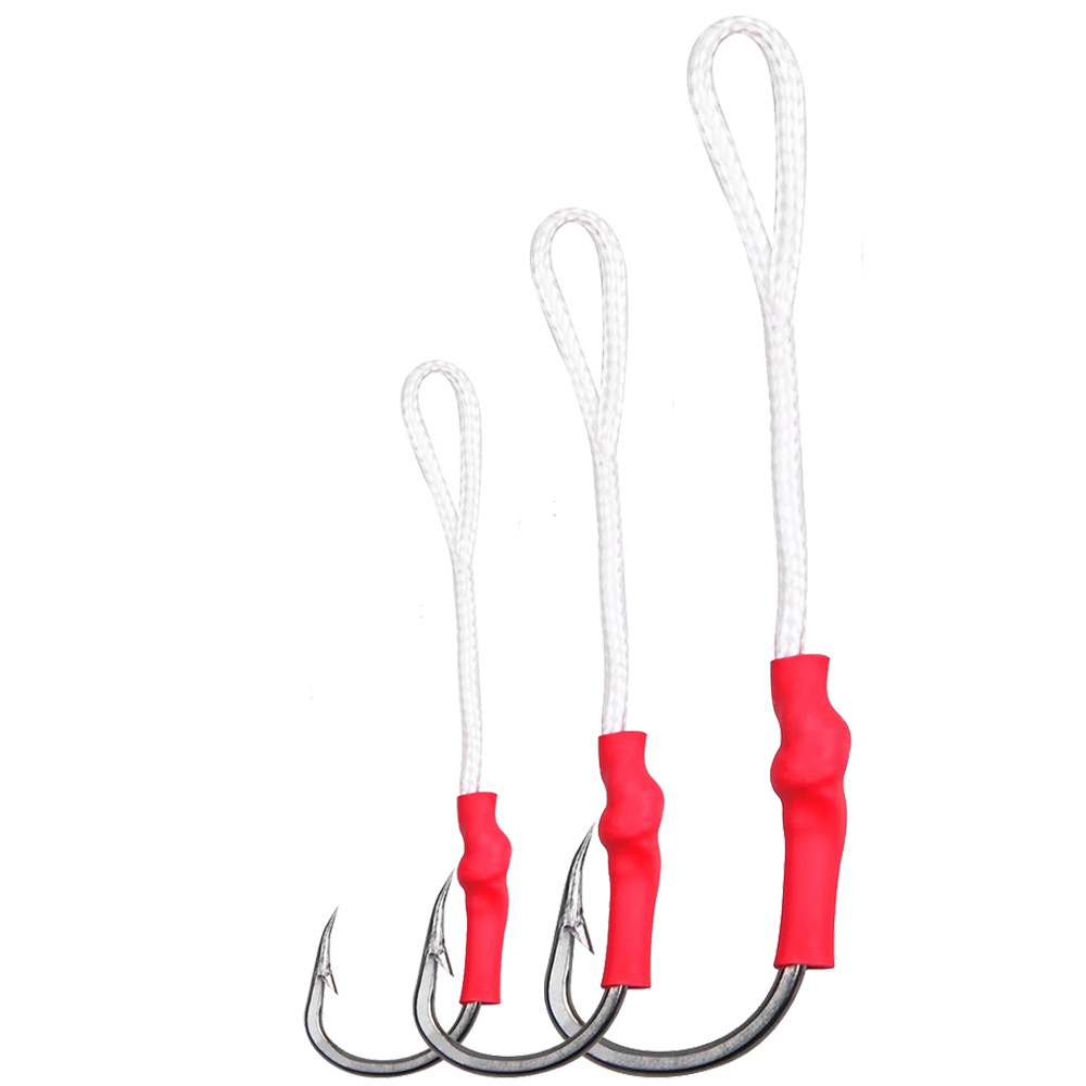 5Pcs 1/0-10/0 Slow jig assist  - огляд і ціна Fishing Hook Offset