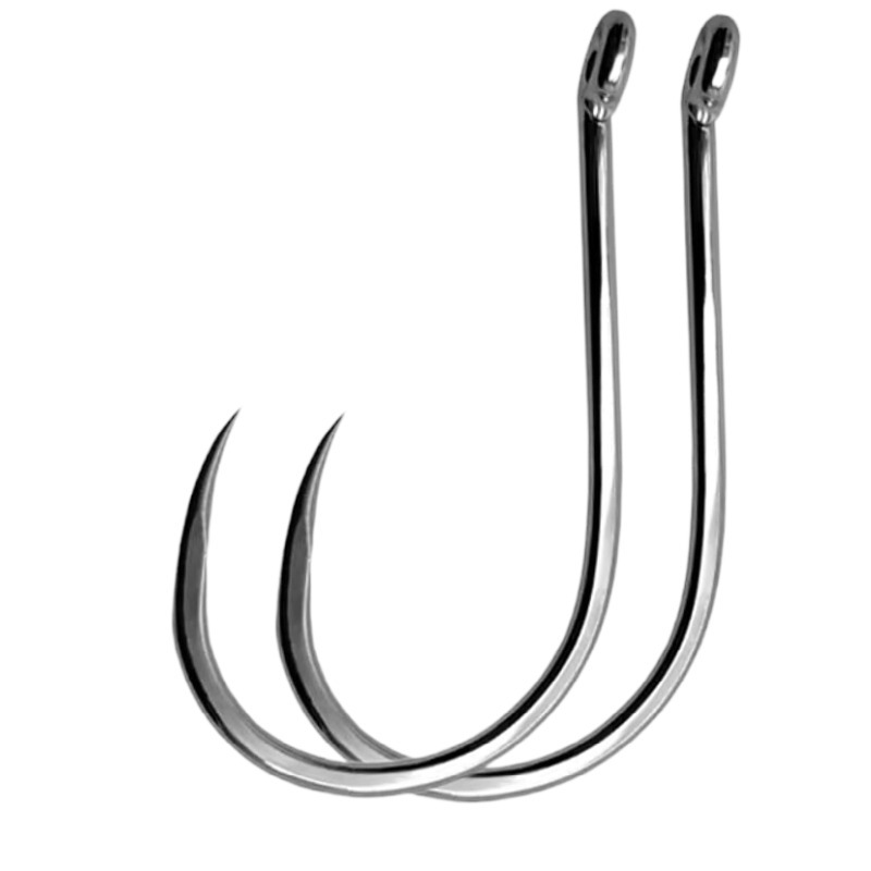 100 Pcs #1-#10 Freshwater Fish - огляд і ціна Fishing Hook Barbless