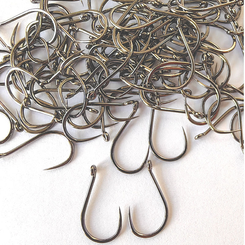 100 Pcs #1-#10 Freshwater Fish - огляд і ціна Fishing Hook Barbless