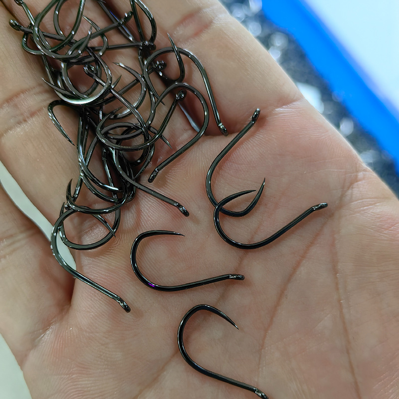 100 Pcs #1-#10 Freshwater Fish - огляд і ціна Fishing Hook Barbless